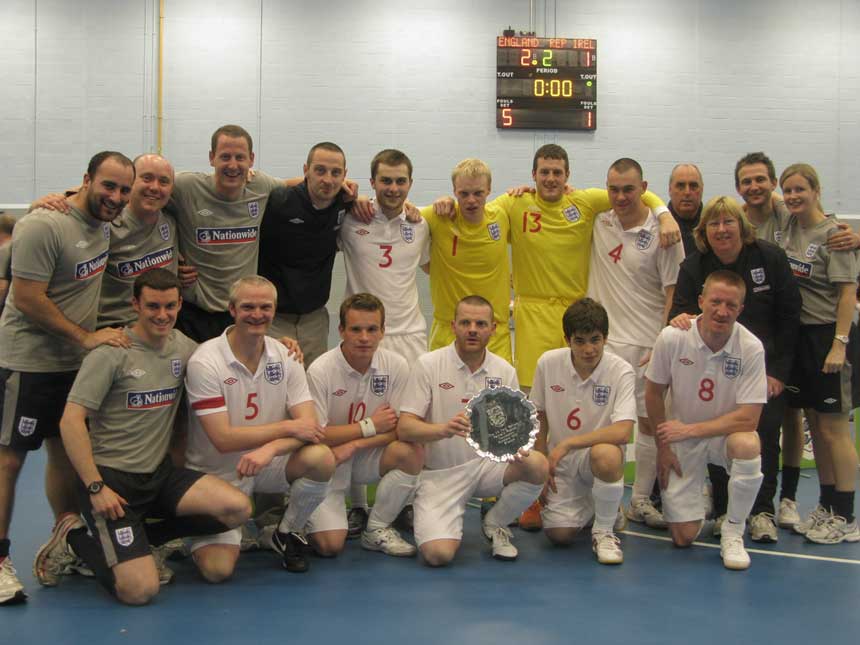 England partially sighted team